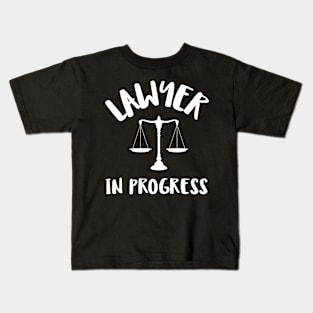 lawyer in progress Kids T-Shirt